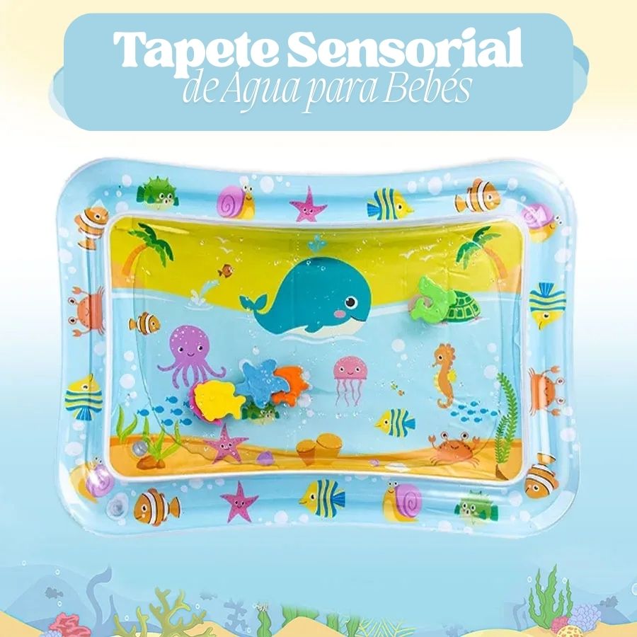 Tapete Sensorial de Água para Bebés