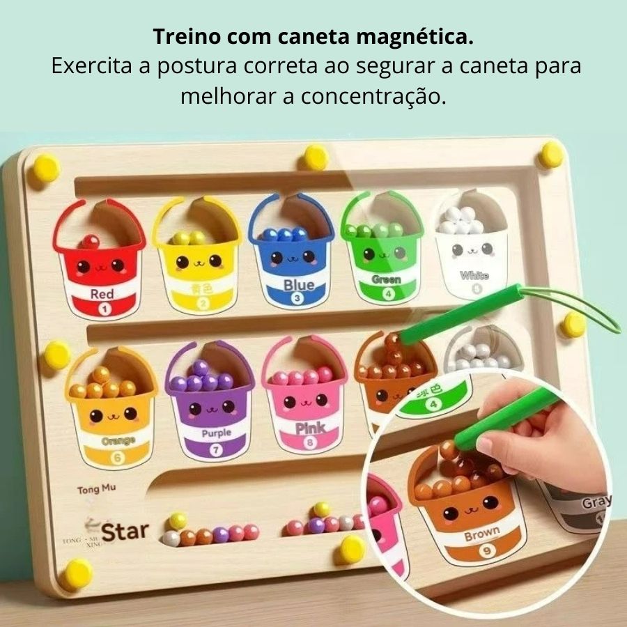 Labirinto Magnético Infantil